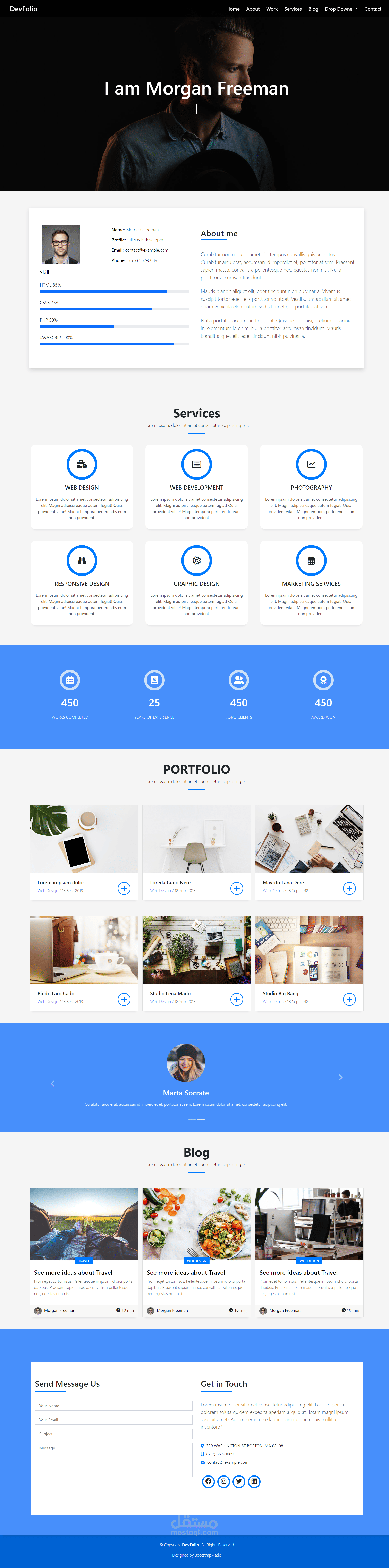 DevFolio | مستقل
