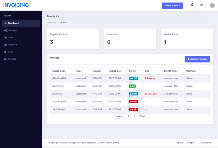 accounting system multi branches