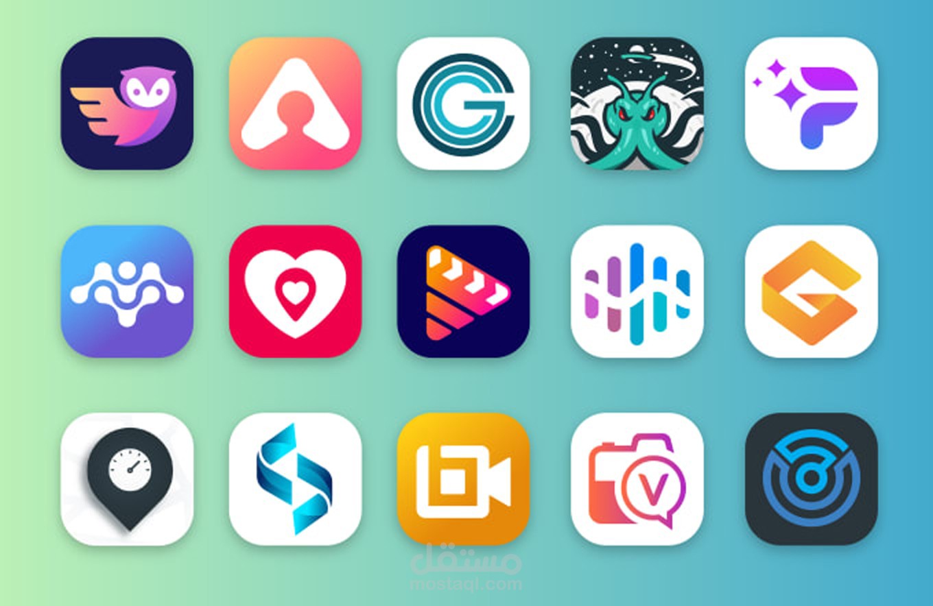 تصميم ايقونات تطبيقات / app icon