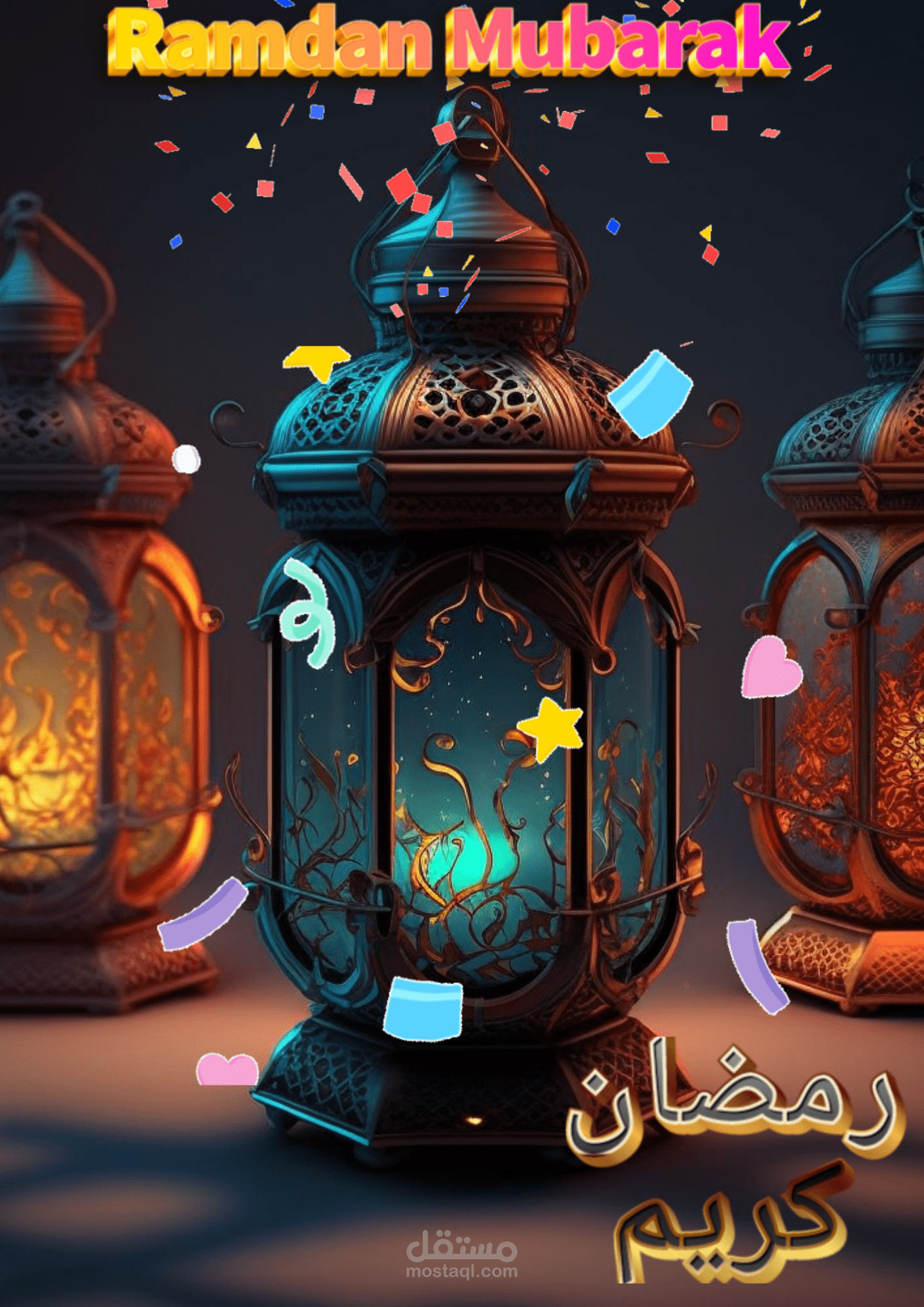 تصميم صور رمضان كل عام وانت بخير