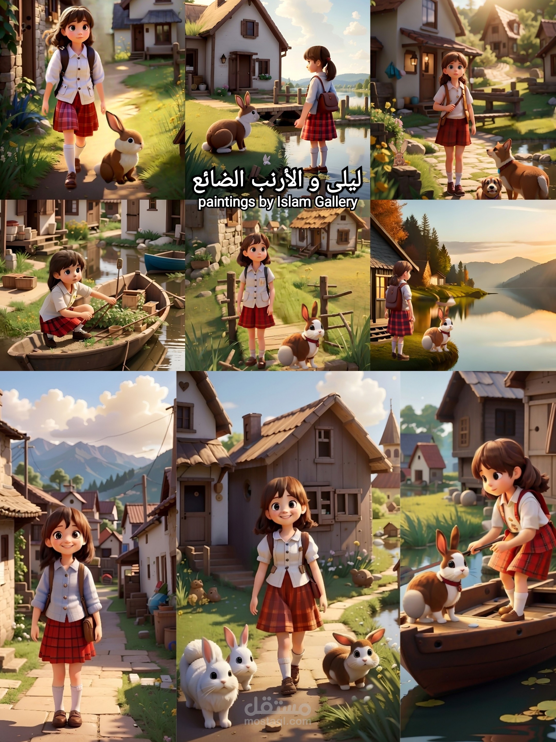 ليلي و الأرنب الضائع