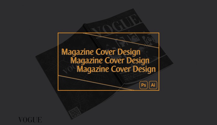 تصميم غلاف مجلة فوغ(غير رسمي)_VOGUE Magazine Cover Design (unofficial)