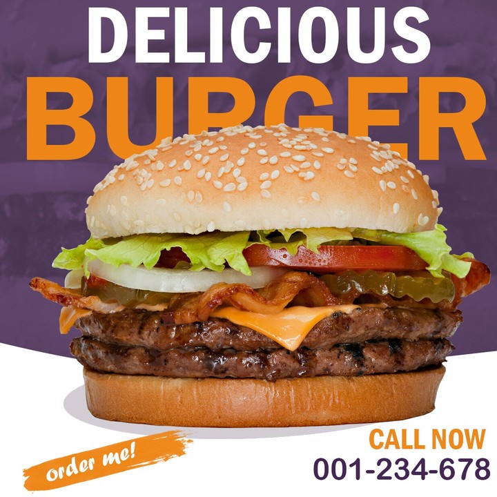 burger ad