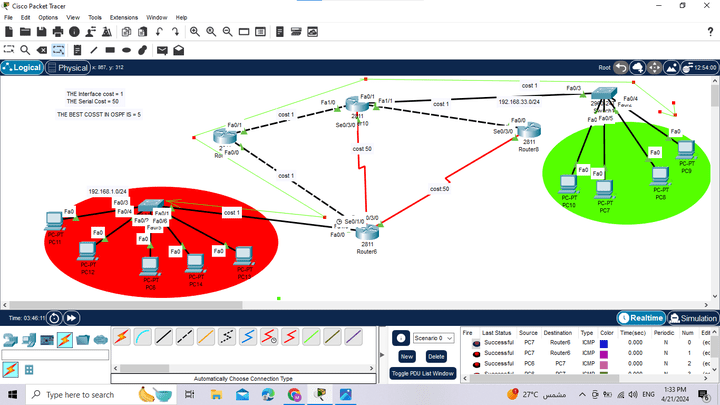 شبكات cicco packet tracer