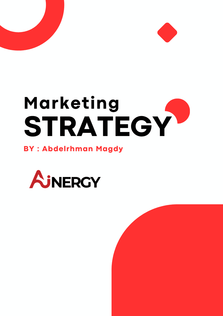Marketing Strategy Ainergy