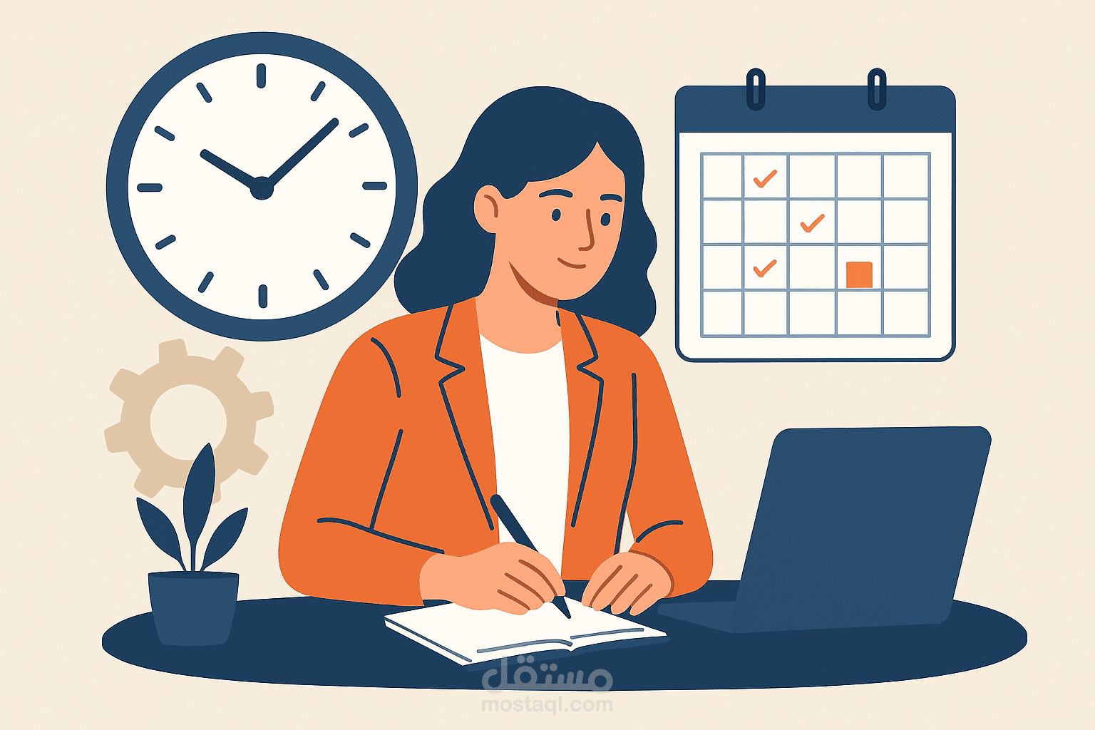 تفريغ صوتي لفيديو ( How I Manage My Time - 3 Time Management Ti)