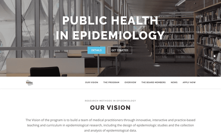 Project No. 11577 Public Health In Epidemiology Platform