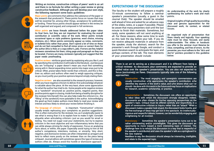 Project No. 11927 Expectations of the Discussant Report Page 1 of 18 Pages-English