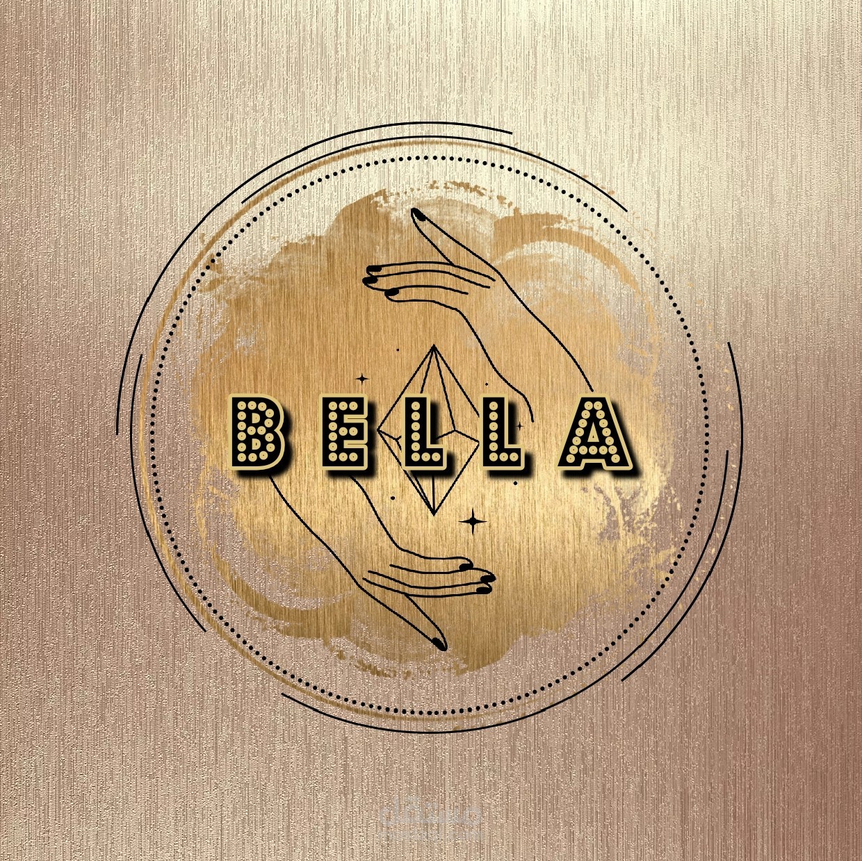 تصميم لوغو لصفحة Bella