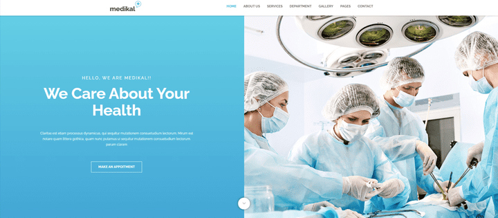 Medikal - Health Care & Medical HTML5 Template