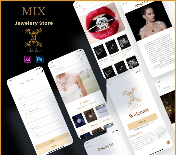 MIX Jewelry Store App