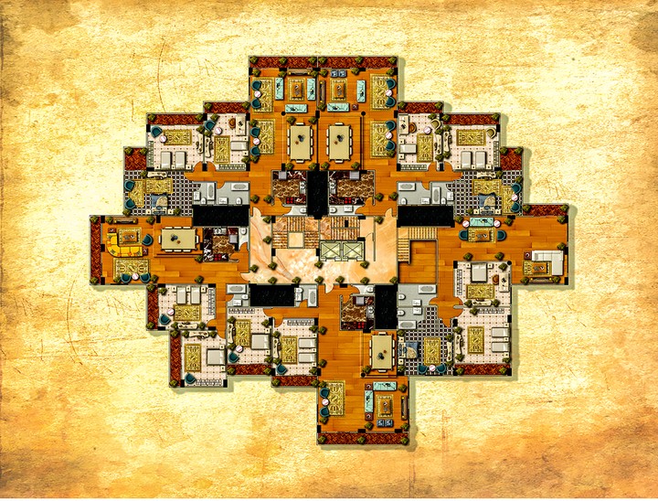 أظهار المخططات المعمارية 2D