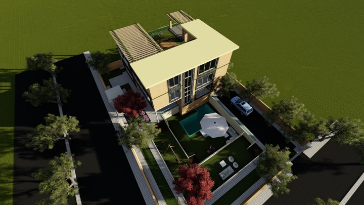 3D villa design