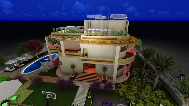 3D villa design