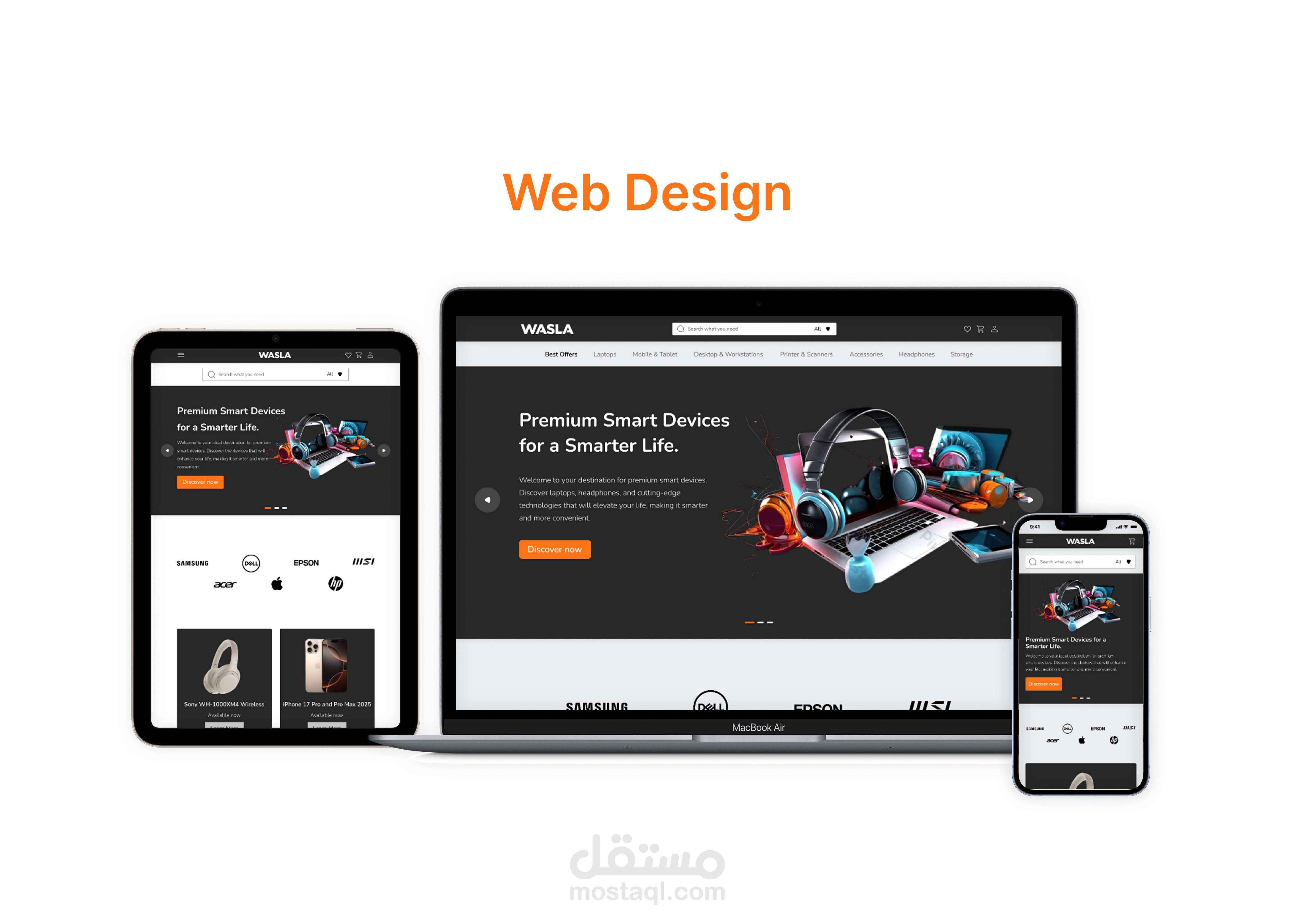 Wasla Ecommerce Website
