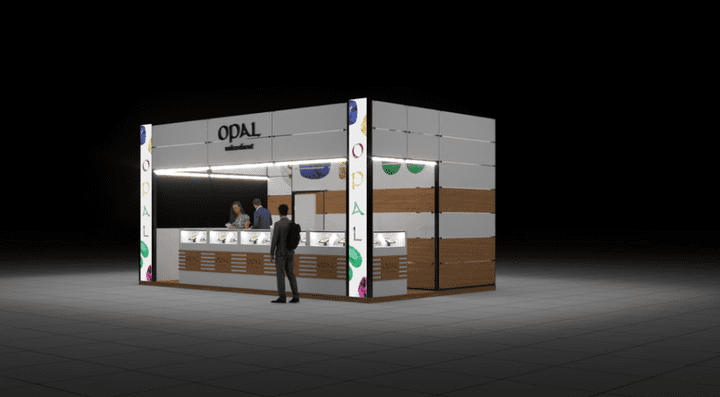 EXHIBITION CENTER STAND