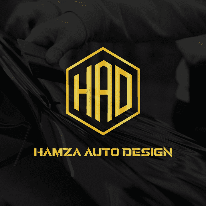 تصميم شعار و بطاقة عمل : AUTO HAMZA DESIGN