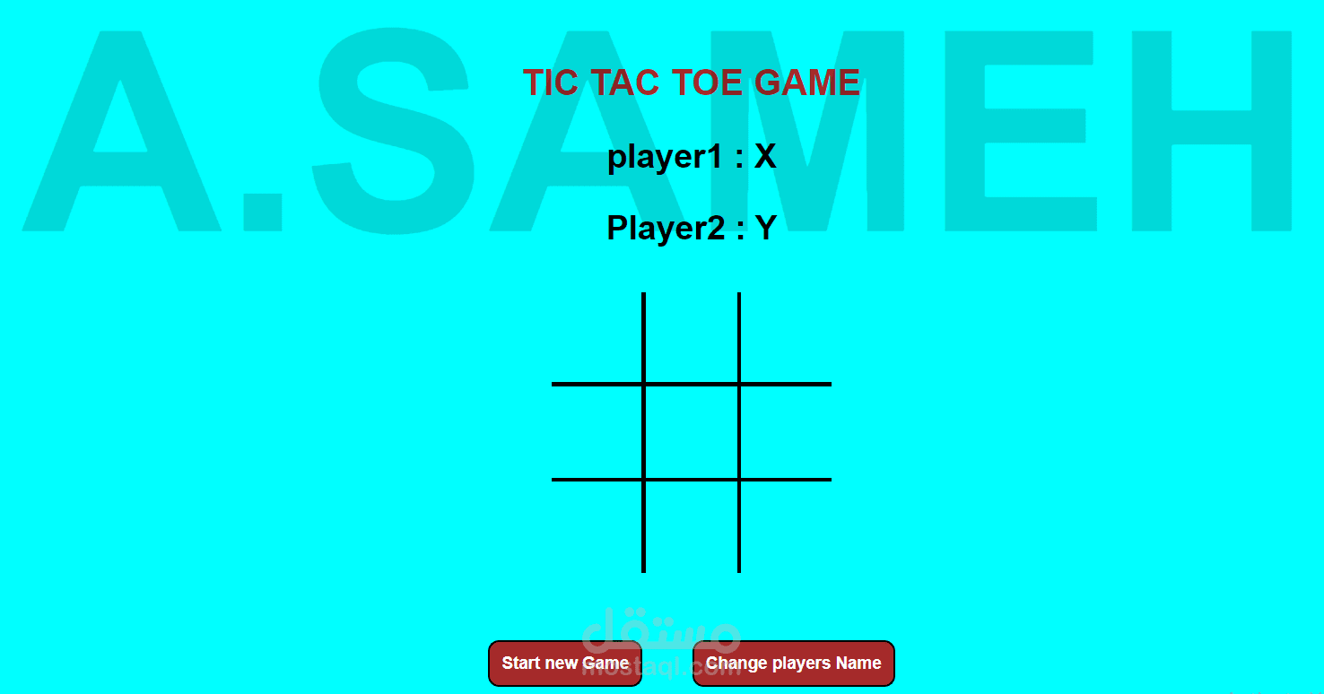 tic tac toe ( X-O )