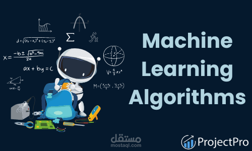 Python program plotting some regression machine learning algorithms and display related data  with them.