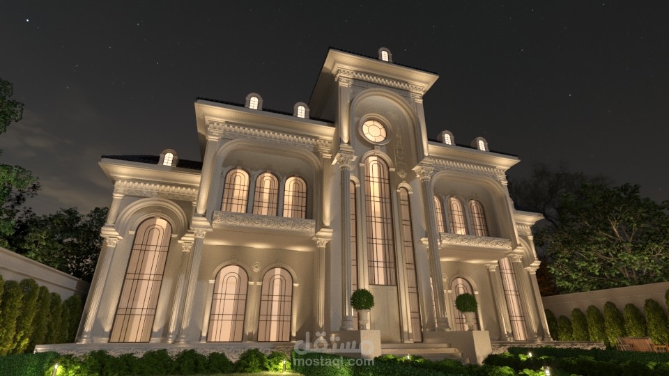 Classic Villa Facade