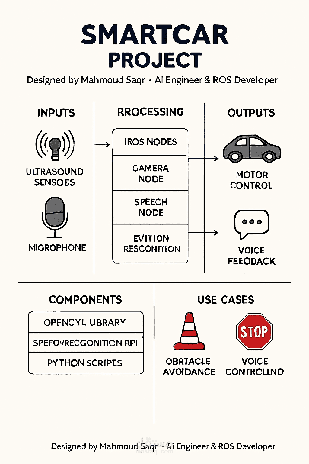 SmartCar Using CV and NLP