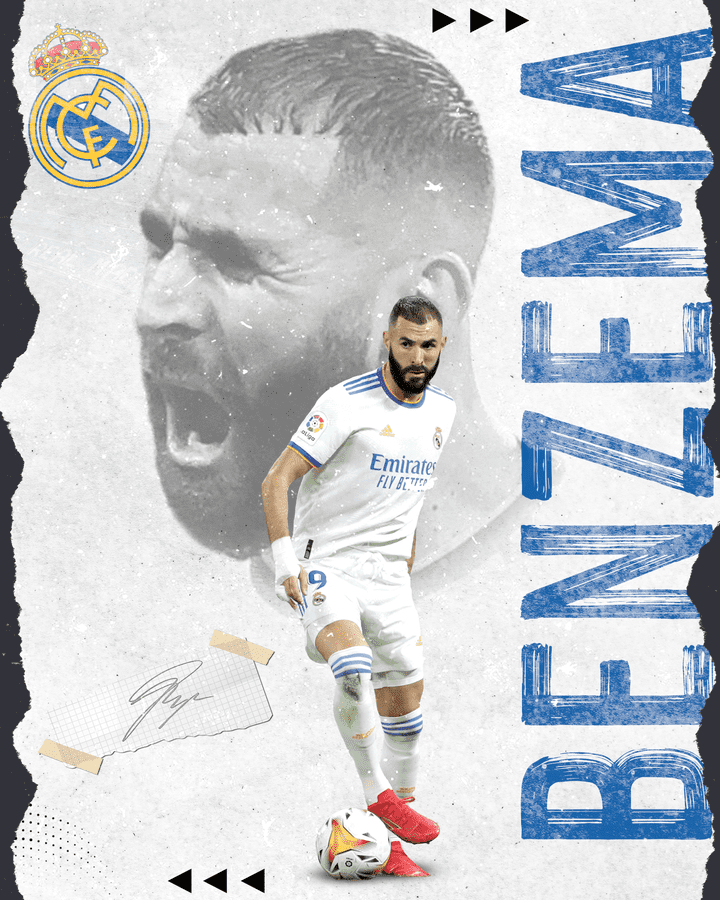 poster kareem benzema