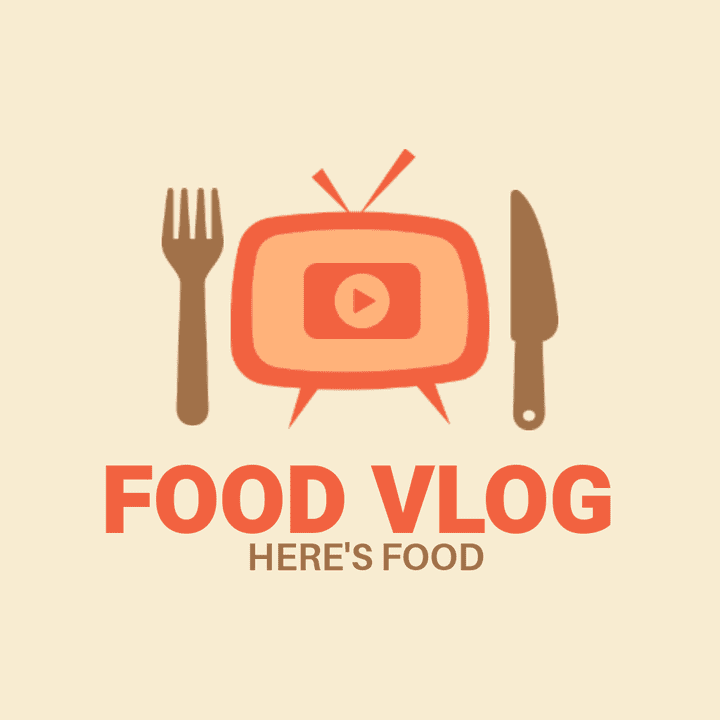 Logo food vlog