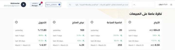 تحسين المبيعات بدون اعلانات علي نون