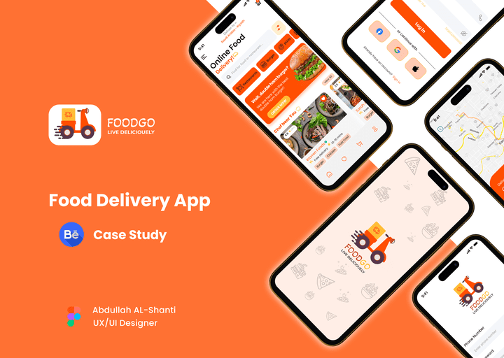 Food Delivery App-UX/UI Case study