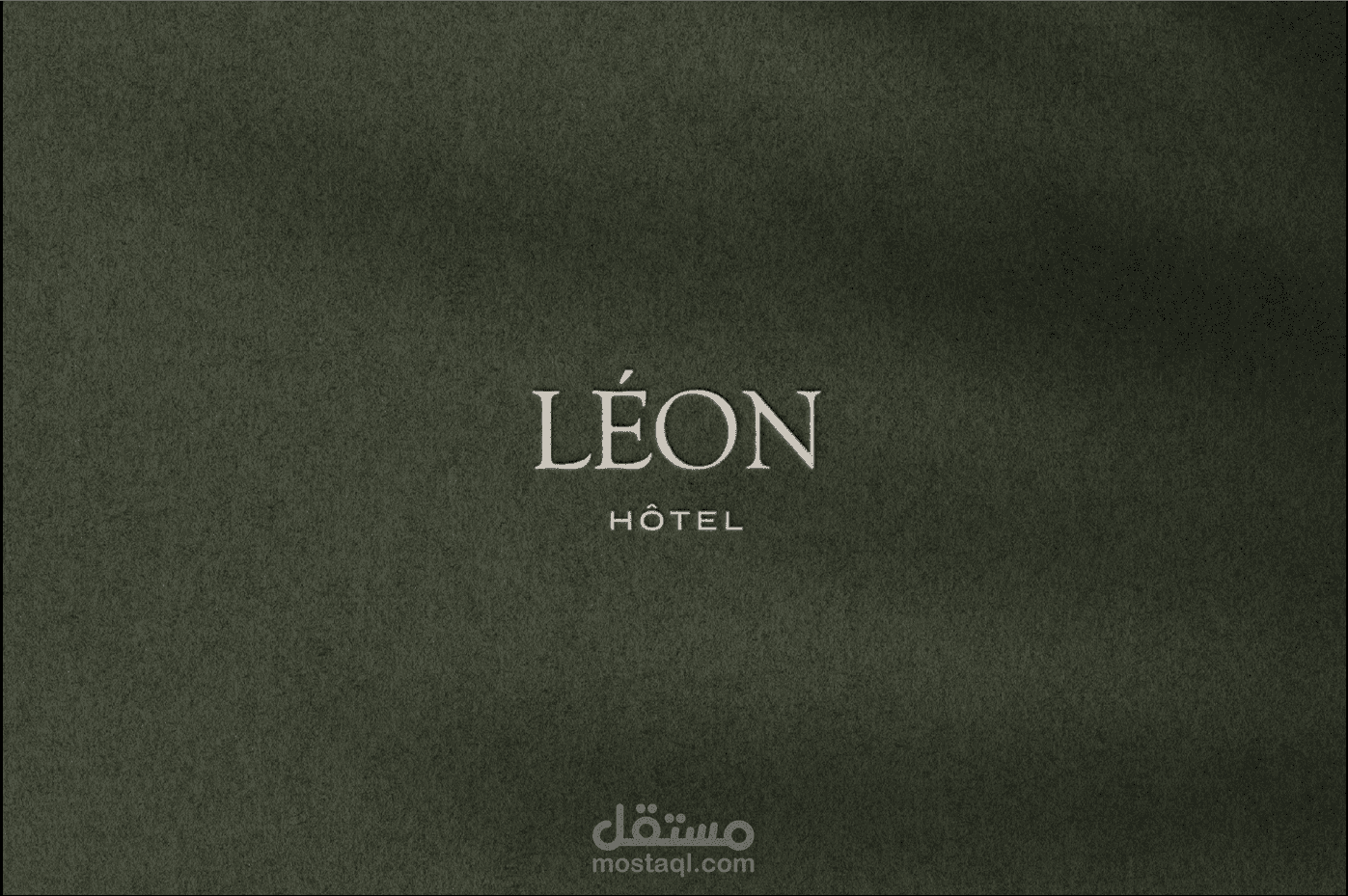 تصميم الهوية البصرية المتكاملة لفندق Léon Hôtel الفاخر في باريس