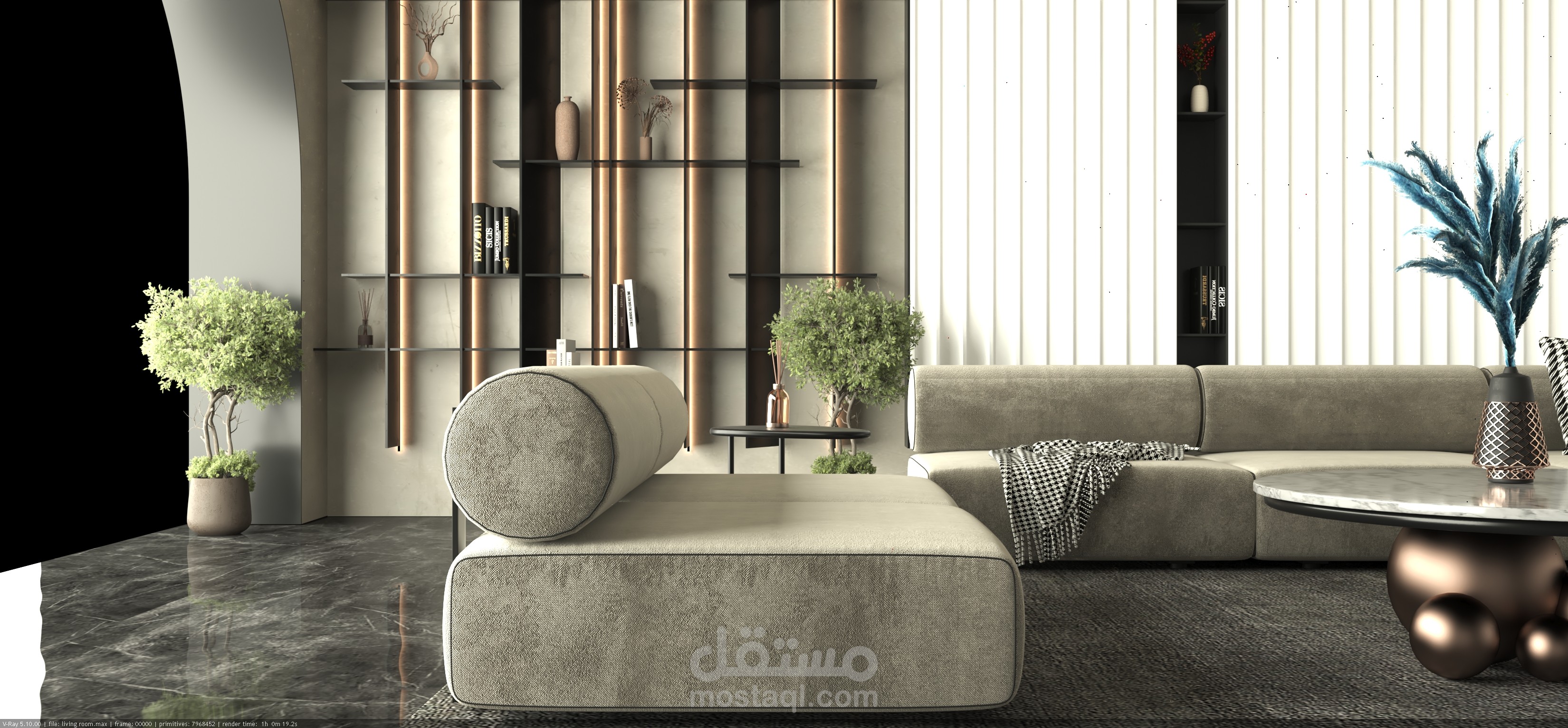 تصميم داخلى لاى مساحه ايا كانتالمساحه المرغوبه