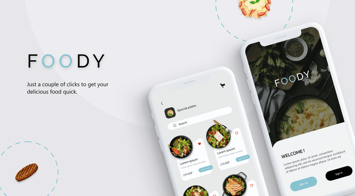 FOODY Web & Mobile App