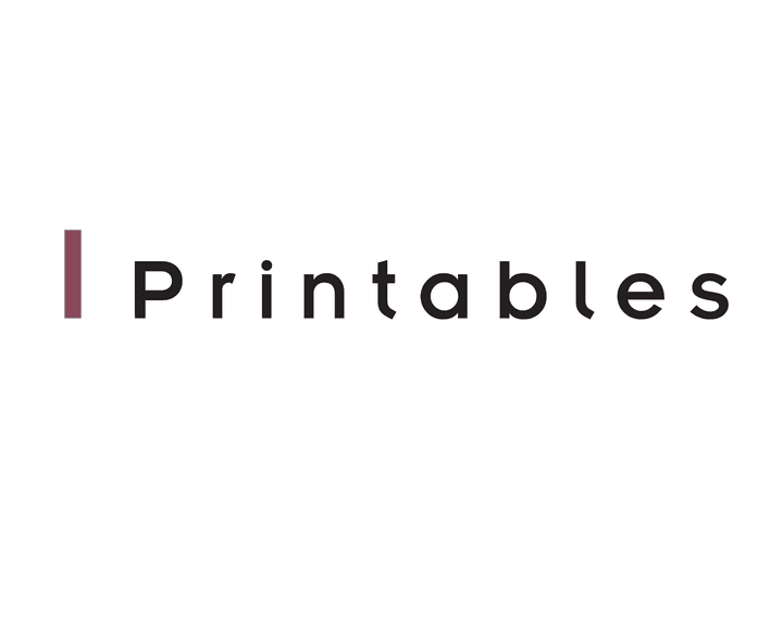 مطبوعات Printables