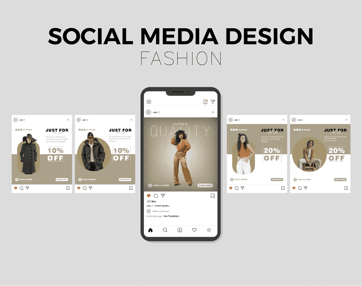 تصاميم سوشيال ميديا Fashion