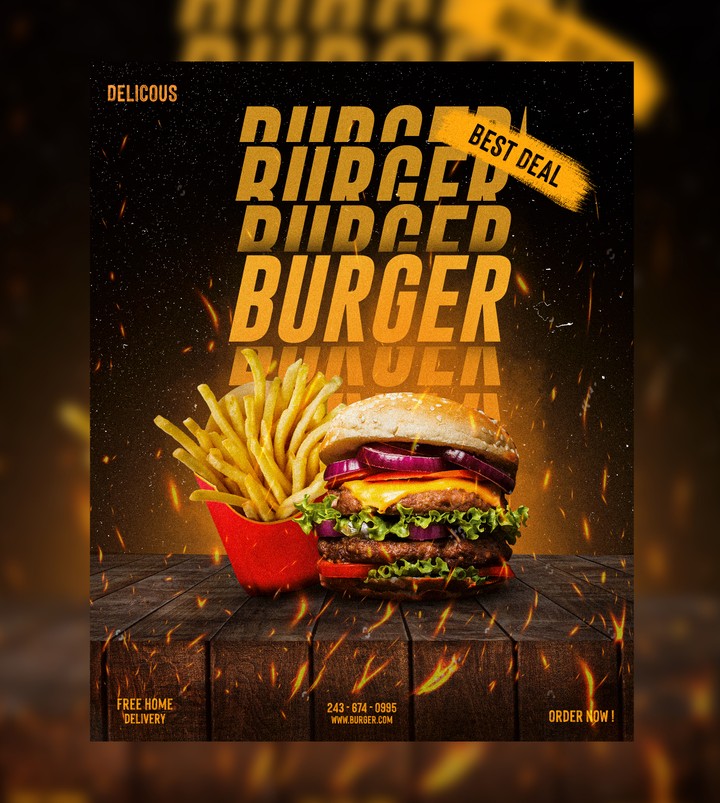 Burger Ad