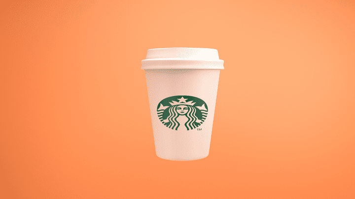 starbucks cup 3d model