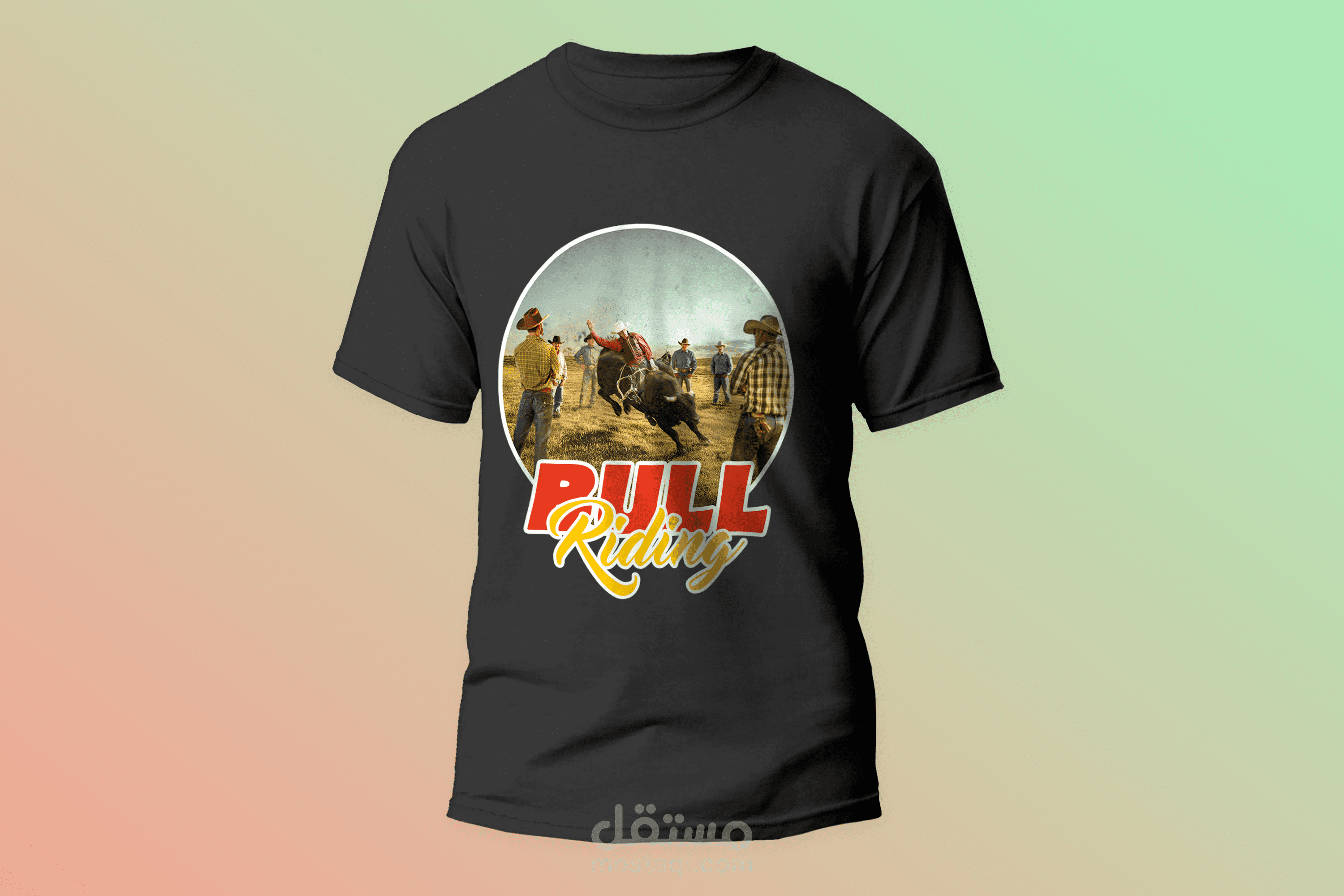 انشاء تصميم ل T-shirt