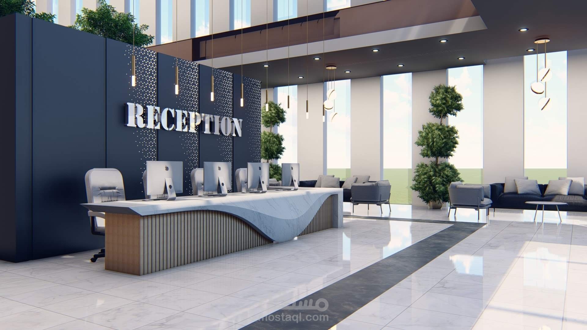 Reception استقبال