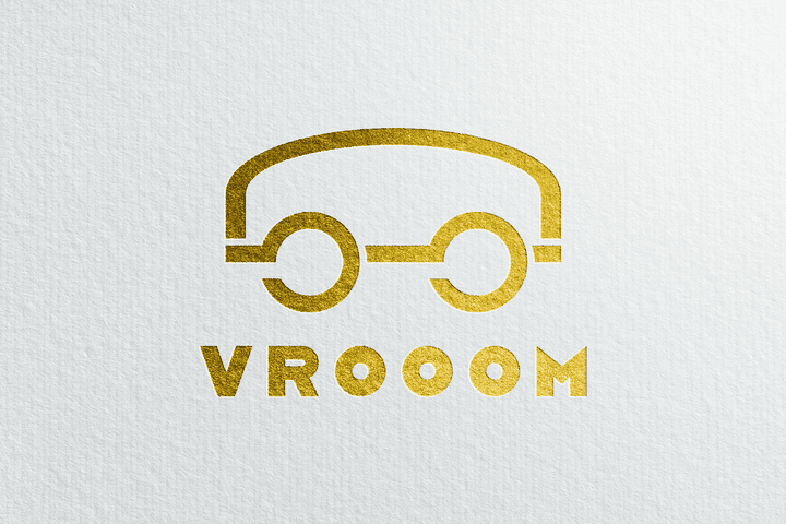 - شعار "VROOOM" لشركة توصيل المسافرين.