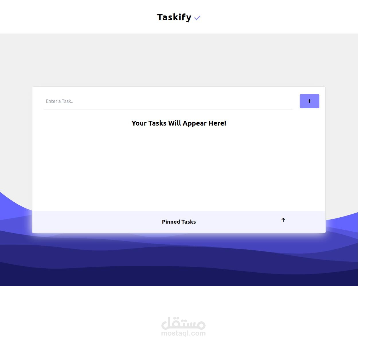Taskify a to-do app