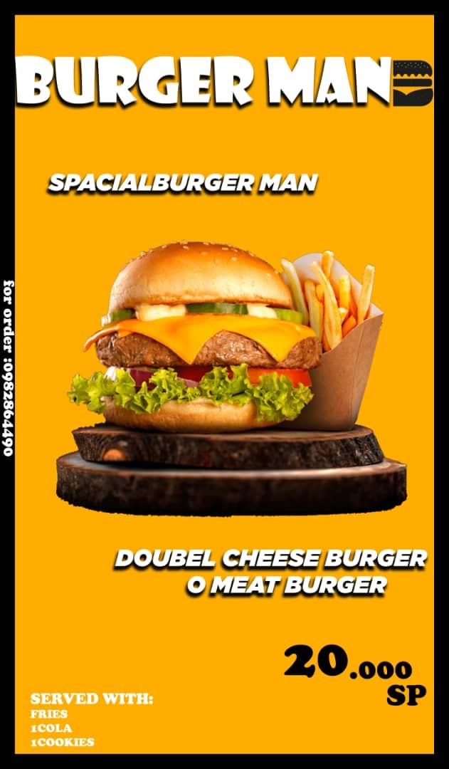 Burger man offers