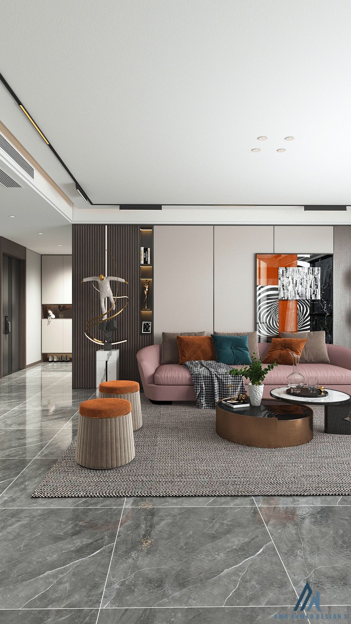 MODERN LIVING ROOM