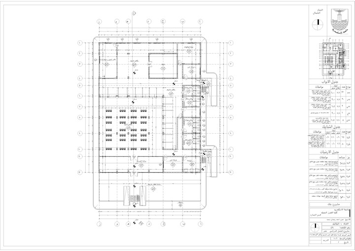 full shop drawing for bank