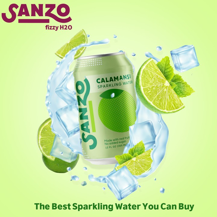 sanzo sparkling water