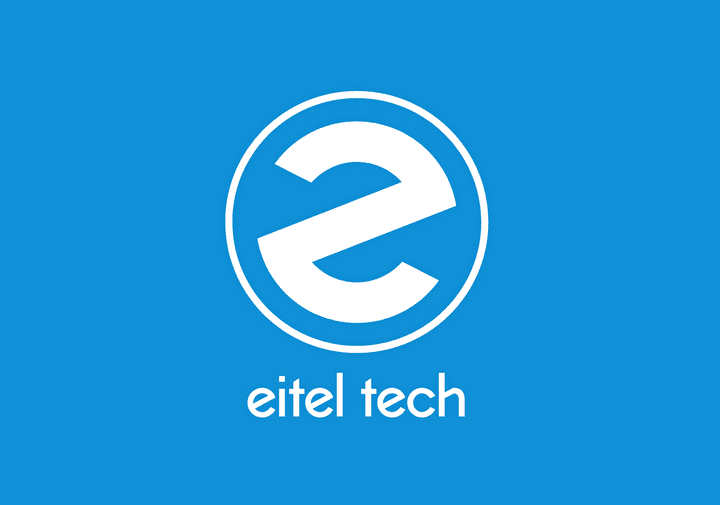 هوية بصرية لمتجر الكتروني  " Eitel Tech "