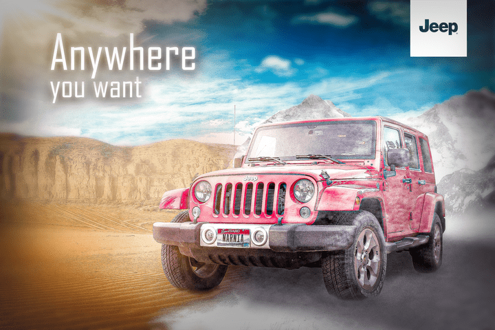 SOCIAL MEDIA DESIGN FOR JEEP