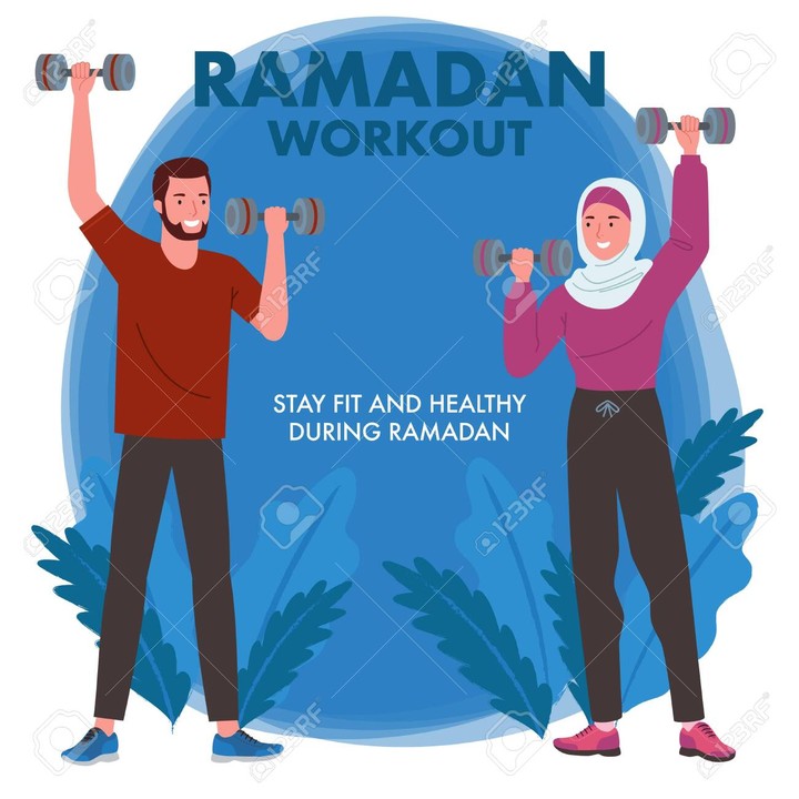 كيف تحافظ على مستوى لياقتك البدنية في رمضان؟