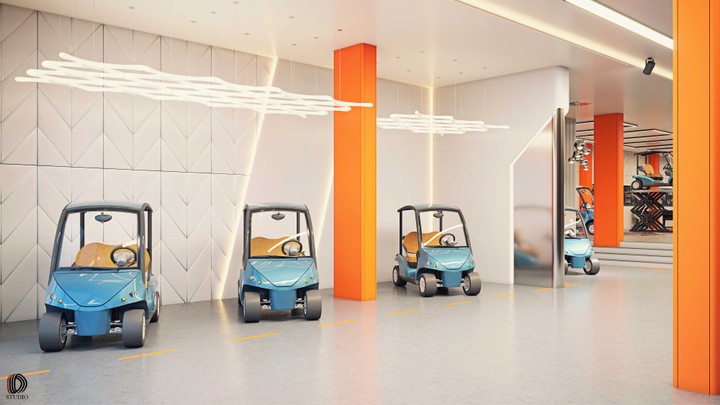 Showroom Design Client- Luxury Carts Group - #UAE #DUBAI