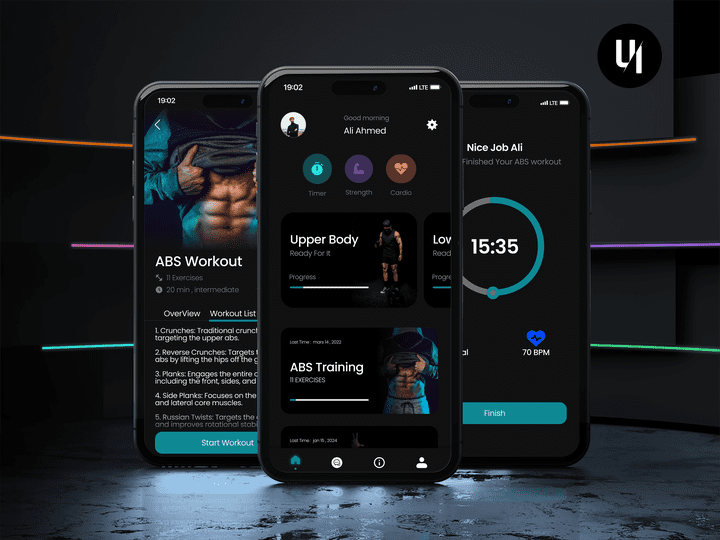 Fitness App UI/UX Design