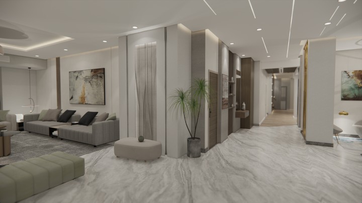 Reception for Luxury Apartment